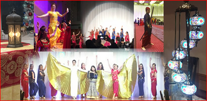 企業パーティーの様子